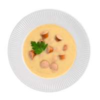 Kartoffelsuppe mit Wiener Würstchen