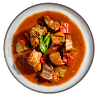 Schaschlik mit Paprika und Tomate